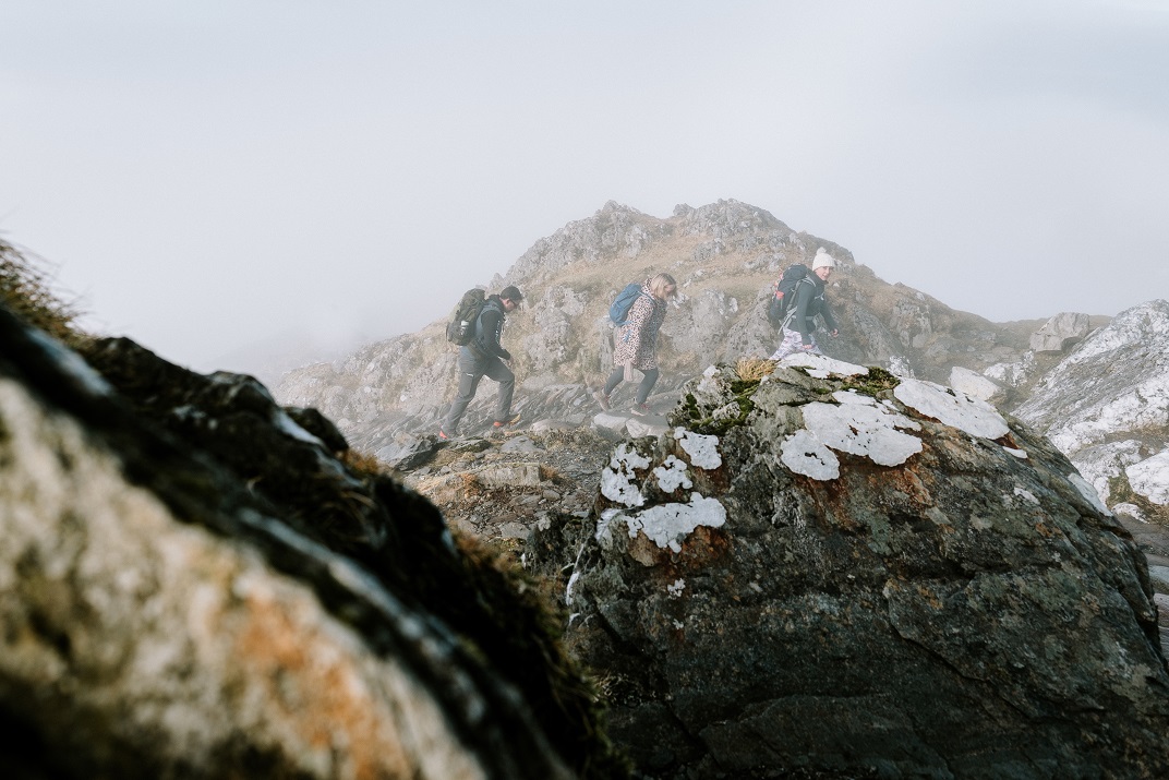 Ascent Climbing Hiking Mountain New Goals